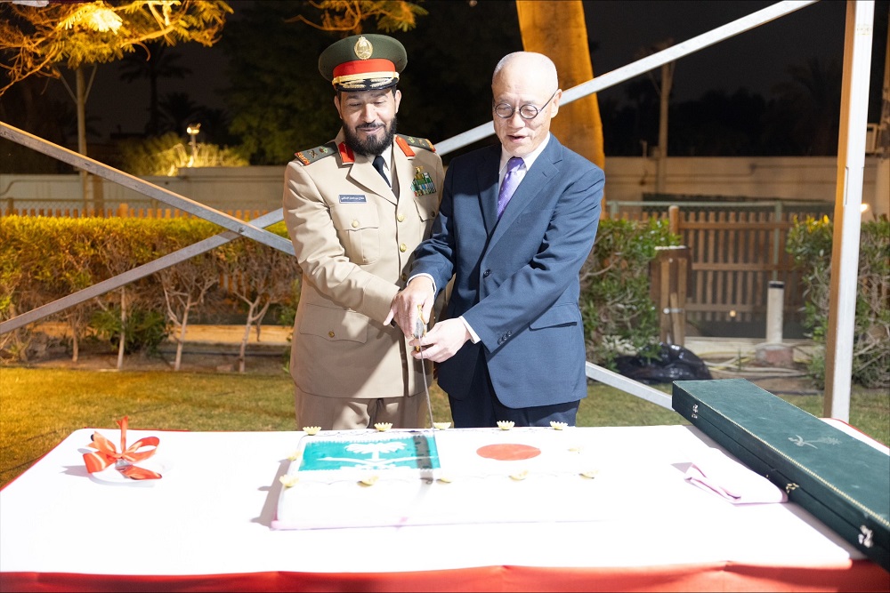 H.E. Major General Shallah bin Thaar AlSalmi, Royal Saudi Land Forces, and a number of government officials and diplomats graced the occasion.