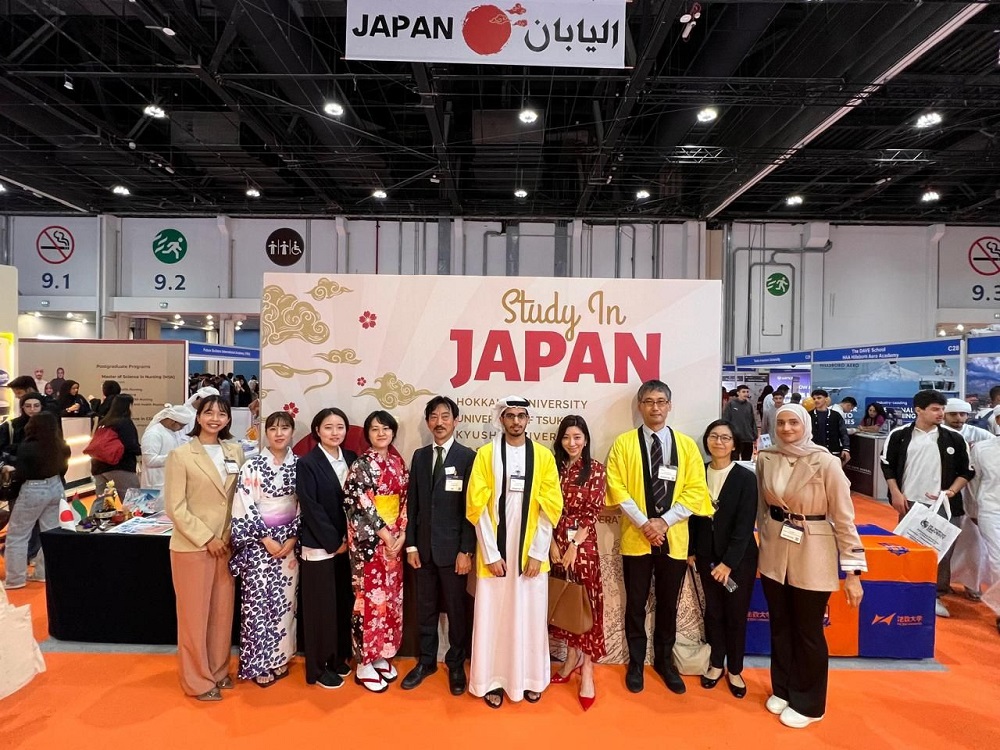 Seven Japanese universities participated in the UAE’s largest tertiary education event in Abu Dhabi.