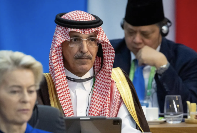 Saudi Foreign Minister Prince Faisal bin Farhan led the Kingdom’s delegation at the first session of the Group of 20 Summit in Rio de Janeiro, which opened on Monday. (SPA)