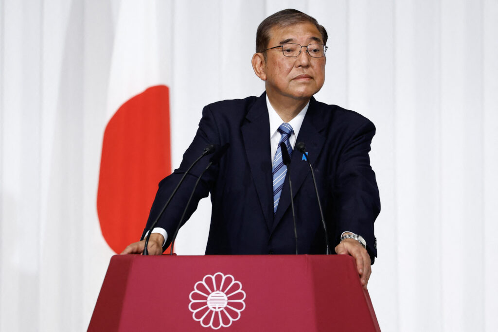 The victory came after the House of Councillors, the upper chamber, elected Ishiba as prime minister. (AFP)