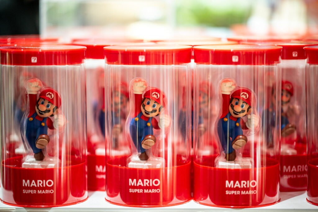 Nintendo's products are seen on display at its store in Shibuya district in Tokyo November 5, 2024. (AFP)
