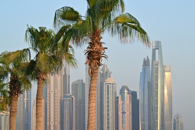 Dubai’s appeal in terms of business and innovation, along with a stable economy and favorable corporate tax policies, were credited with moving it four spots higher in the overall rankings than a year ago. (AFP/File)