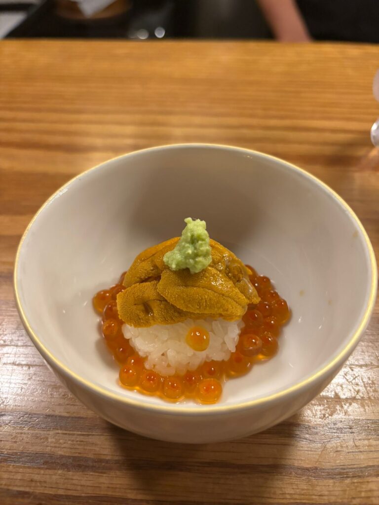 From Nov. 19 to 21, Miyamoto, Namekata, and Ueda presented an Omakase menu that fused their individual talents into a harmonious celebration of Japanese cuisine. (ANJ Photo)