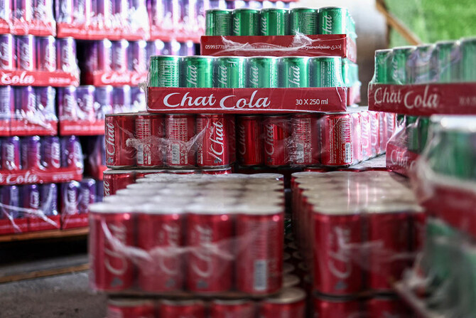 Chat Cola has tapped into Palestinians’ desire to shun brands perceived as too supportive of Israel. (AFP file photo)