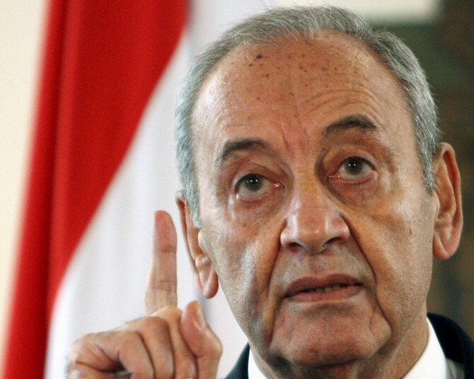 Lebanon’s parliament will hold a session in January to elect a new president, according to speaker Nabih Berri. (Reuters)