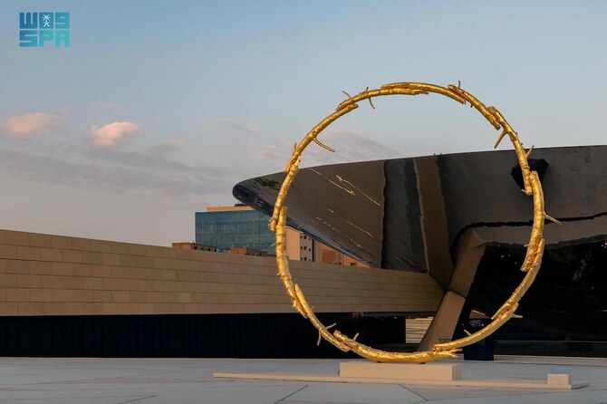 Riyadh Art, one of the world’s largest public art programs, has unveiled four monumental public artworks with the launch of the Riyadh Metro. (SPA)