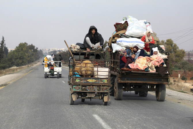 The UN earlier warned that the escalation in fighting in Syria has displaced around 280,000 people in just over a week, and that number could swell to 1.5 million. (Reuters)