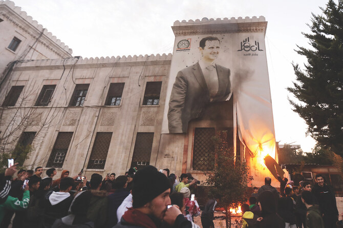 President Bashar Assad fled Syria and was granted asylum along with his family by Russia on Sunday. (AFP)