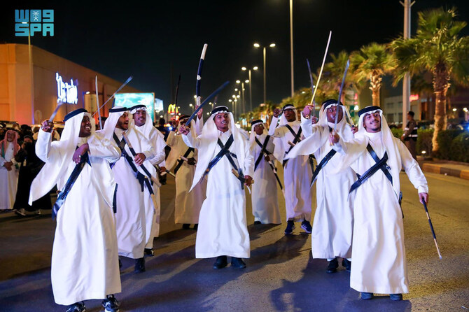 Saudi Arabia is celebrating being chosen as host of the FIFA World Cup 2034 with a series of events across the country. (SPA)