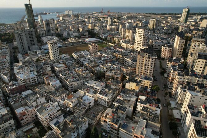 An aerial view show Syria's southern port city of Tartus on December 12, 2024. (File/AFP)