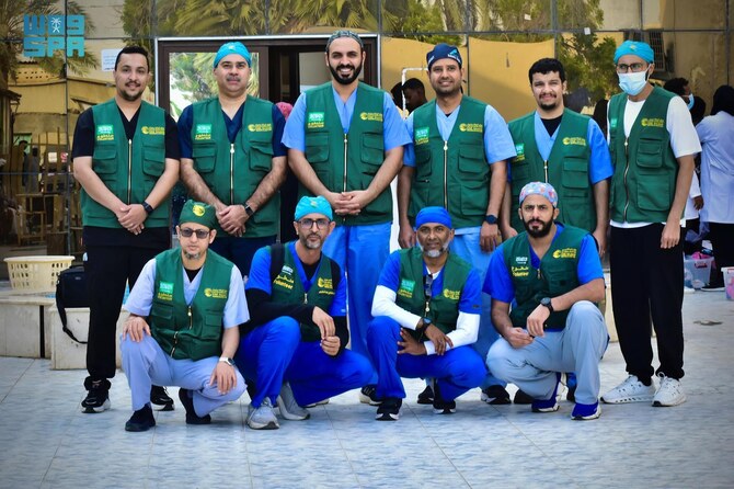 KSrelief medical team arried out seven successful surgeries in Port Sudan, Dec. 18 (SPA)