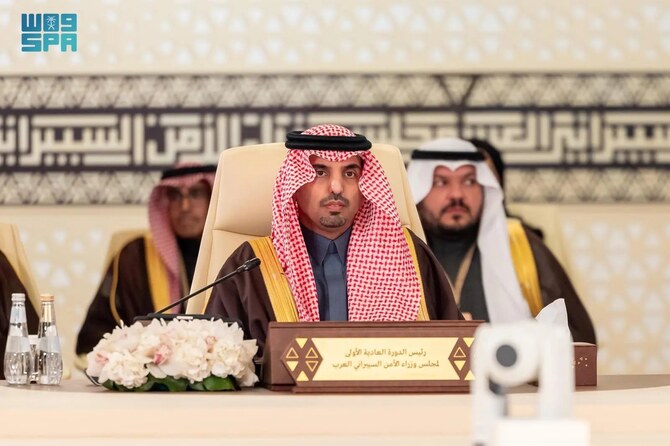 Saudi Arabia, represented by Majid Al-Mazid, governor of the National Cybersecurity Authority, chaired the inaugural session of the Council of Arab Cybersecurity Ministers in Riyadh on Monday. (SPA)