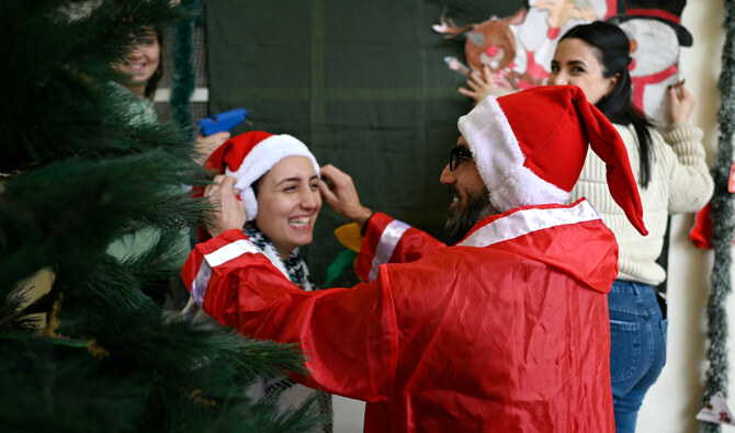 Syrian churches continue to freely conduct Christmas Mass, celebrating the festive season under the transitional government after Assad’s downfall. (AFP)