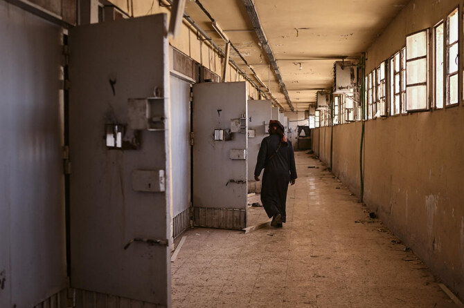 The Saydnaya complex, the site of extrajudicial executions, torture and forced disappearances, epitomised the atrocities committed against Assad’s opponents. (File/AFP)