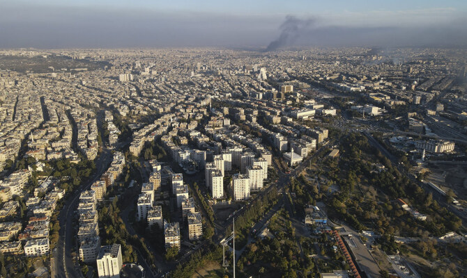A general view of Damascus, Syria, Sunday Dec. 8, 2024. (AP)