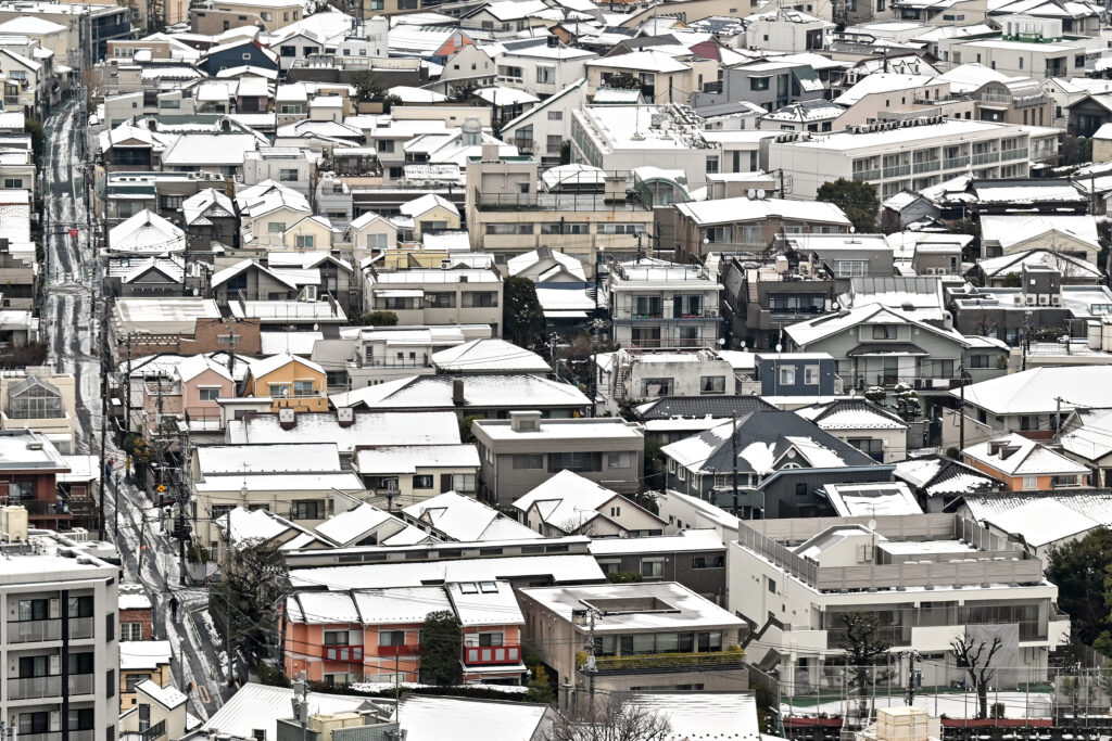 Japan Airlines said it scrapped 42 flights, affecting 6,398 passengers, by early afternoon, all of them services to and from the northernmost island of Hokkaido. (AFP)