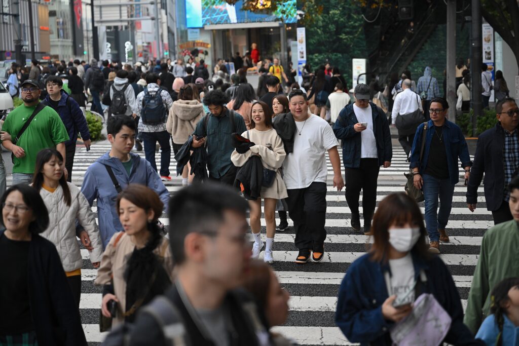 For the outlook, the government expects moderate recovery to continue thanks to the improving employment and income situation. (AFP)