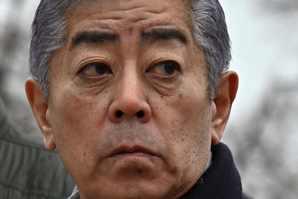 “For damages caused by acts of US military personnel outside the scope of official duties, it is fundamentally the responsibility of the perpetrator to provide compensation, which is handled through lawsuits against the individual involved,” Iwaya said. (AFP)