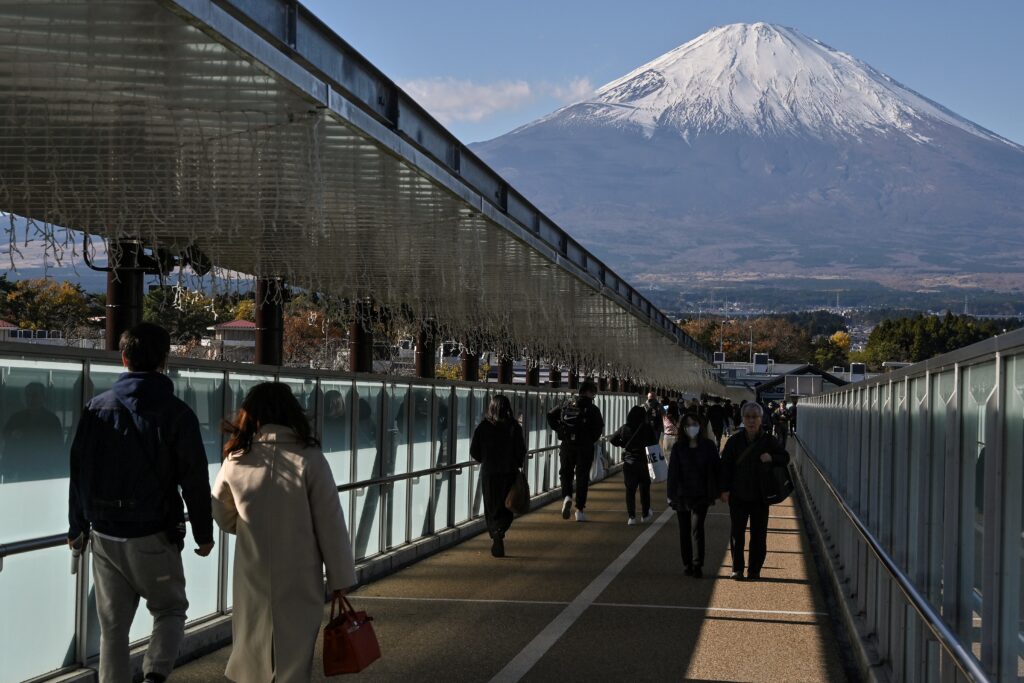 The number of people planning to travel domestically came to 28 million, almost unchanged year on year. (AFP)