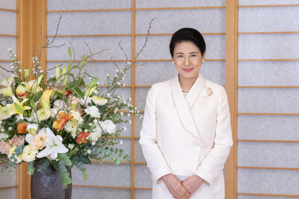 The Empress visited the Noto region with Emperor Naruhito in March and again in April. (AFP)