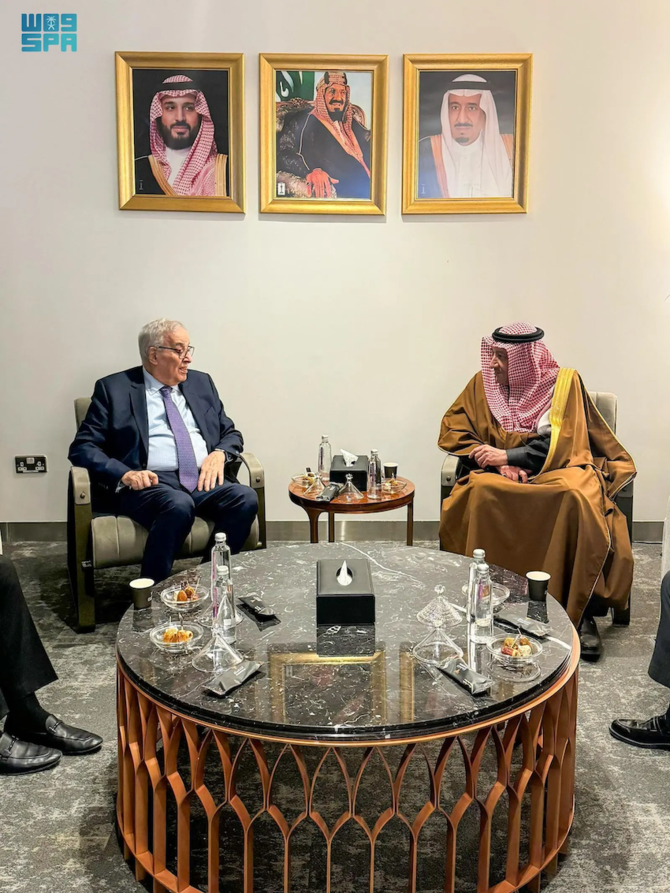 Lebanon’s Minister of Foreign Affairs and Emigrants Dr. Abdullah Bou Habib arrived in Riyadh on Saturday. (SPA)