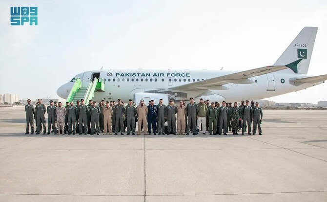 The “Spears of Victory 2025” military exercise will begin next week at the Air Warfare Center in Saudi Arabia. (SPA)