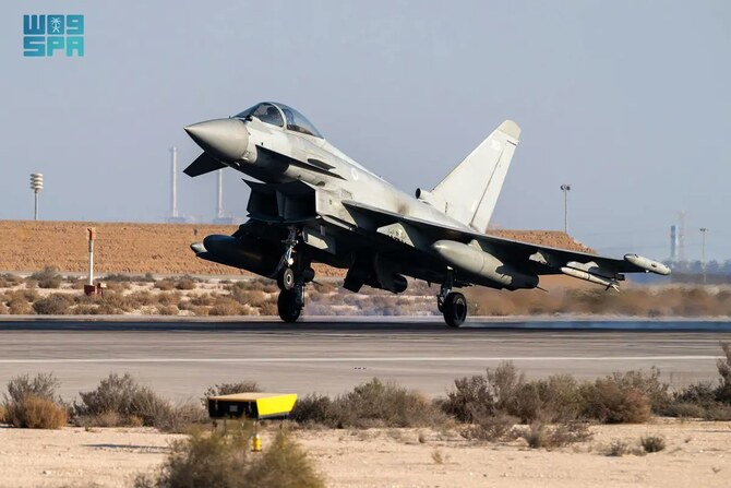 The “Spears of Victory 2025” military exercise will begin next week at the Air Warfare Center in Saudi Arabia. (SPA)