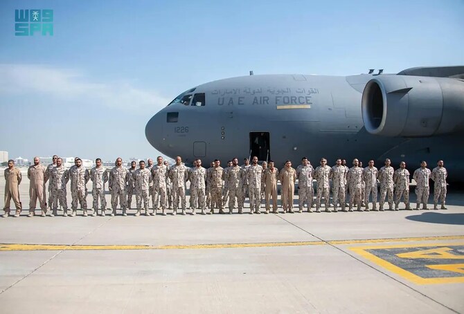 The “Spears of Victory 2025” military exercise will begin next week at the Air Warfare Center in Saudi Arabia. (SPA)
