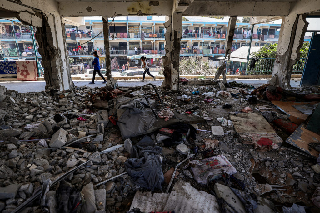 In summary, the paper said, “The crucial next step is to address the dire humanitarian conditions in Gaza and make consistent strides toward achieving a lasting peace treaty.” (AFP)