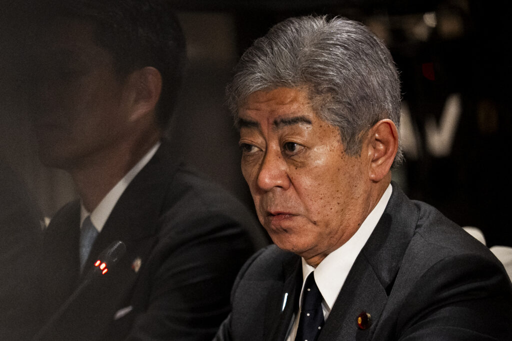 Iwaya, who is making his first visit to the U.S. since taking up his post in October, said his trip will pave the way for a first meeting between Trump and Japanese Prime Minister ISHIBA Shigeru. (AFP)