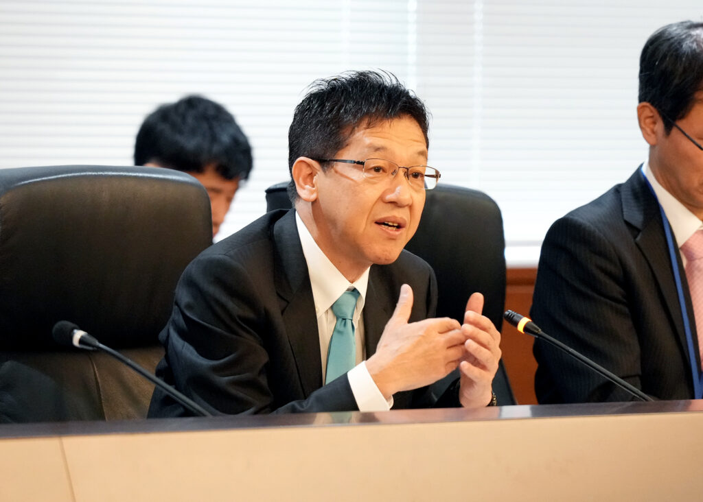 Japan’s Parliamentary Vice-Minister for Foreign Affairs MATSUMOTO Hisashi. (MOFA)