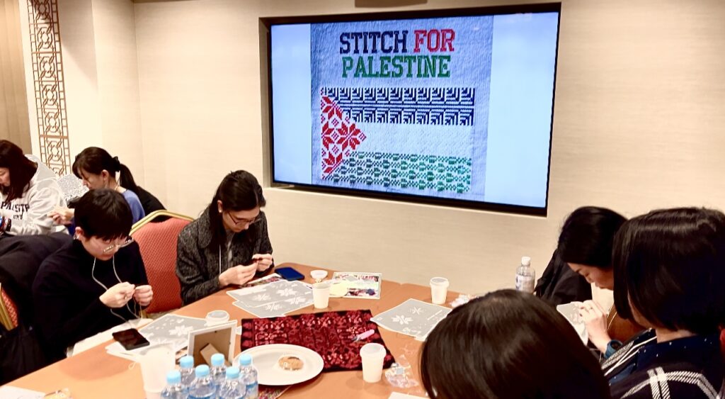 Some Japanese who attended the charity Bazar expressed their desire to visit Palestine and experience firsthand what they saw in the event. (ANJ)