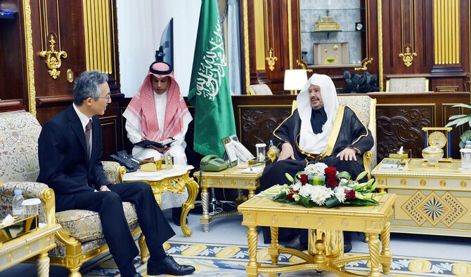 The Japanese ambassador praised the strong ties between Saudi Arabia and Japan. (SPA)