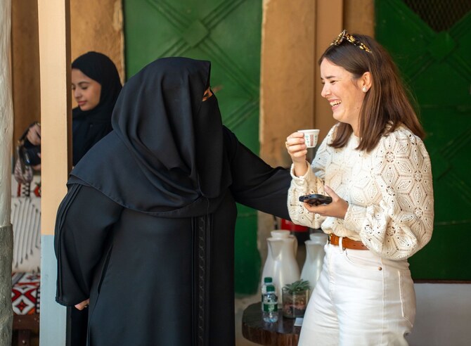 The EU embassy in Saudi Arabia hosted celebrations for Founding Day. (Supplied)