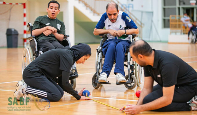 Boccia, a precision ball game, was introduced into the Paralympic Games in 1984 and has since rocketed in popularity. (SPA)