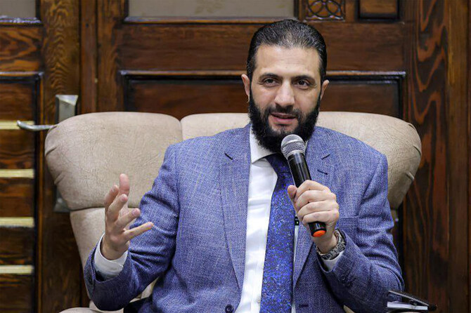 The President of the Syrian Arab Republic Ahmed Al-Sharaa. (File/AFP)