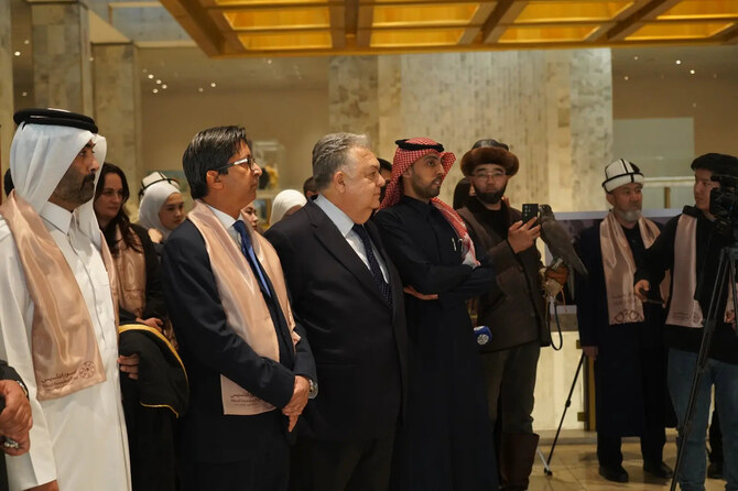 Saudi Arabia's Founding Day anniversary was held at the National Historical Museum of Kyrgyzstan, in Bishkek during the weekend. (SPA)