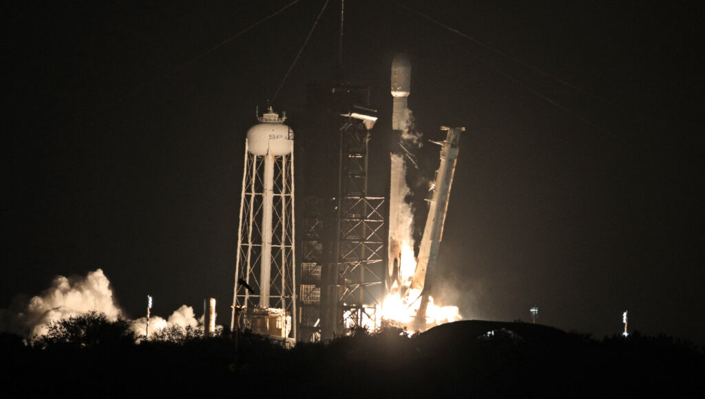 Launched last month, ispace's Resilience lander will approach the moon in about three months for the company's second lunar touchdown, after its inaugural attempt failed in 2023. (AFP)