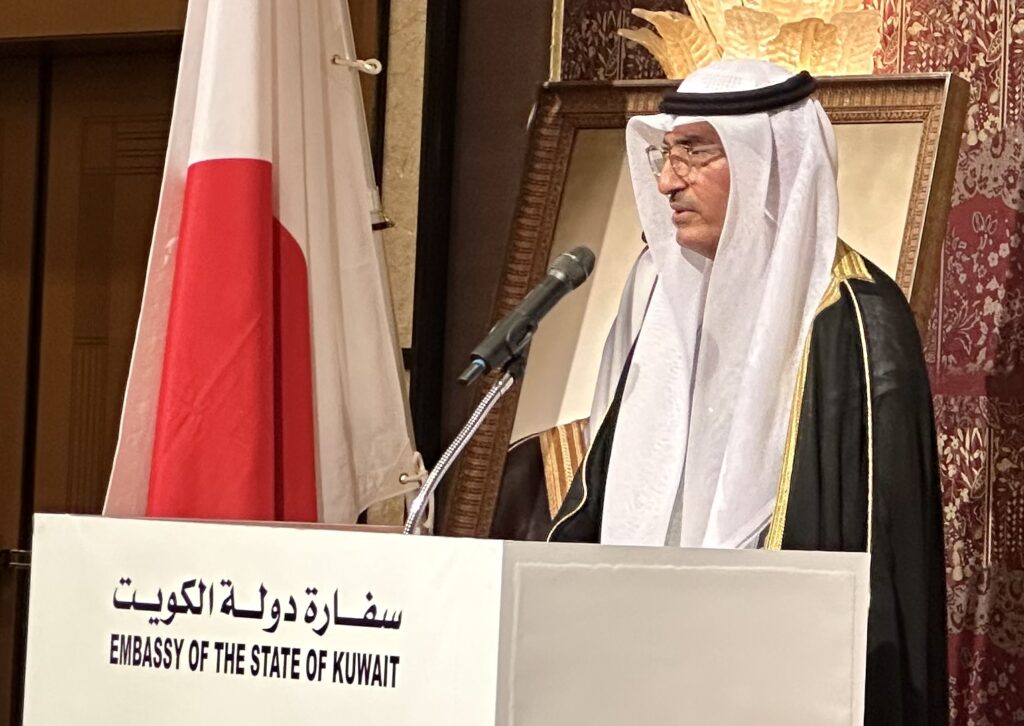 The reception was attended by a diverse group of guests, including members of the Japanese Parliament. (ANJ)