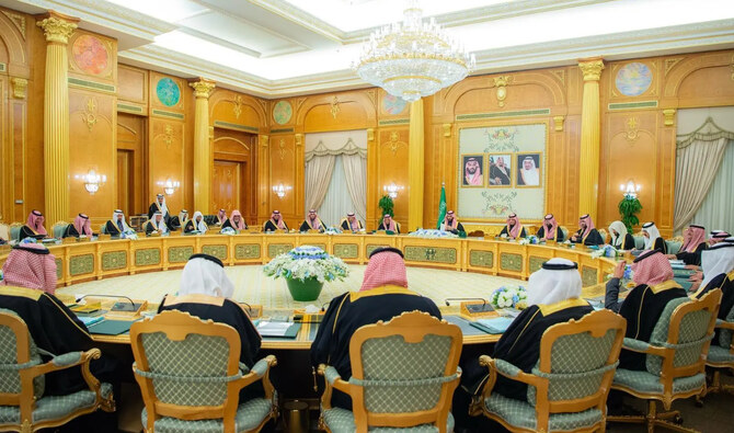 Crown Prince Mohammed bin Salman chaired the weekly Cabinet meeting in Riyadh. (SPA)