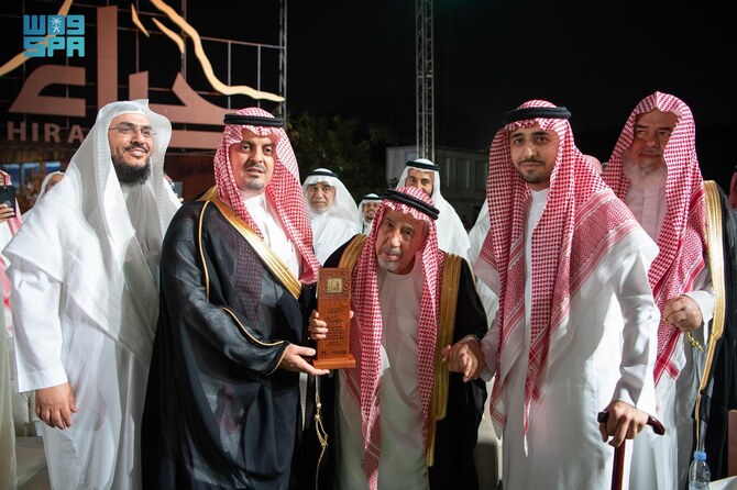 Makkah Deputy Gov. Prince Saud bin Mishaal bin Abdulaziz recently inaugurated the Holy Qur’an Museum in Makkah’s Hira Cultural District. (SPA)