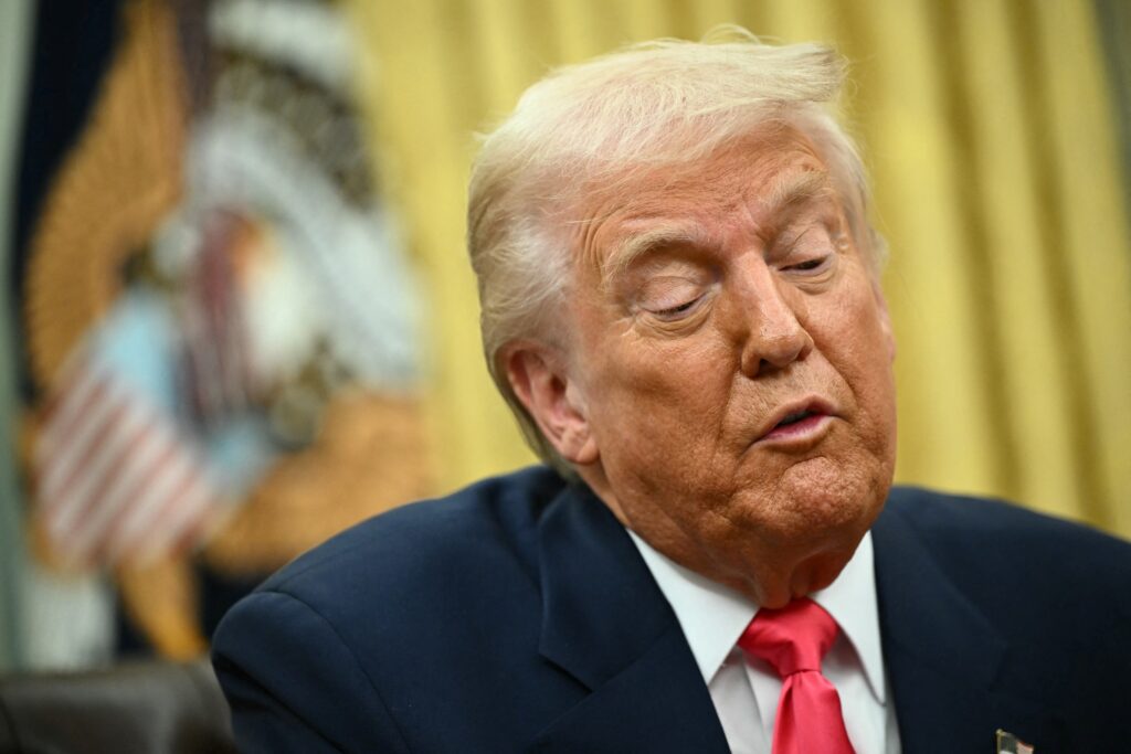 Trump has also threatened to impose tariffs of around 25 percent on auto imports. (AFP)