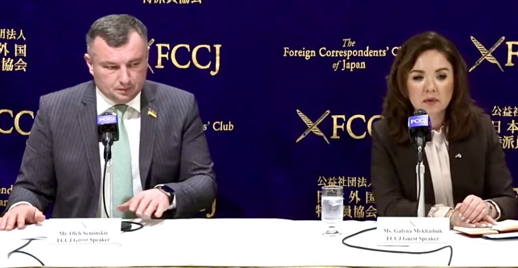 Seminskiy emphasized that Ukraine is seeking assistance from Japan, particularly in disaster recovery. (ANJ)