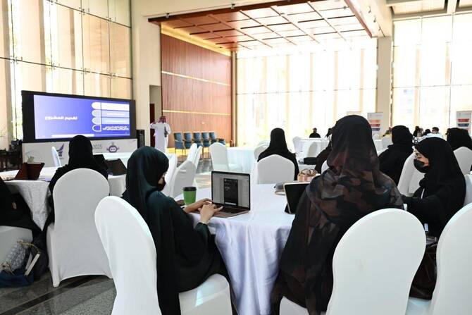 Saudi students showcased their robotic inventions at King Abdulaziz University Robocon 2025, which was held at the university’s King Faisal Convention Center. (Supplied)