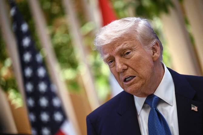 Trump's regional visit took him to Saudi Arabia, Qatar and UAE. (AFP)