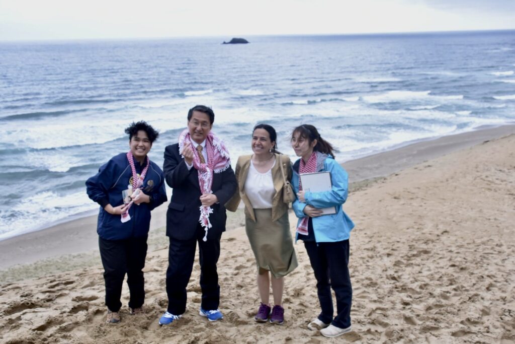 The Kingdom of Jordan and Tottori Prefecture are each holding an exhibition on the theme of sand at the Osaka-Kansai Expo. (Supplied)