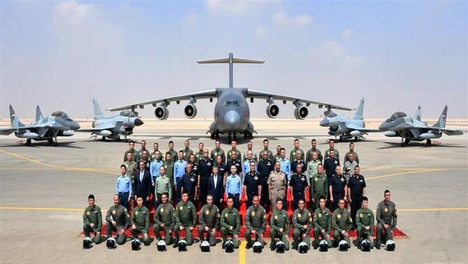 China, Egypt hold first joint air force exercises (Credit: Al-Wattan Newspaper)