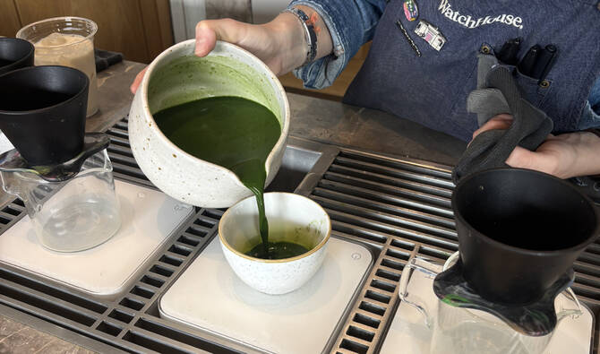 Once a niche ceremonial tea in Japan, matcha is now gaining mainstream popularity in Saudi Arabia. (AN Photo by Waad Hussain)