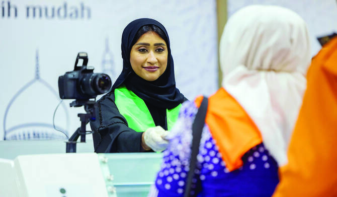 Kingdom’s Makkah Route initiative involves dedicated services at 12 airports in 8 countries including the Maldives and Cote d’Ivoire. (Supplied/X/Makkah Route Initiative)