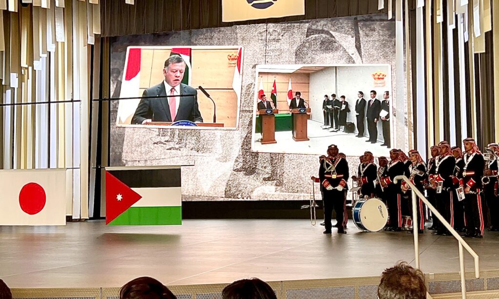 The event commenced with the stirring notes of the National Anthems of Jordan and Japan. (ANJ)